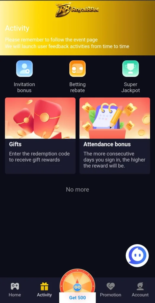 Royal8Bet Game